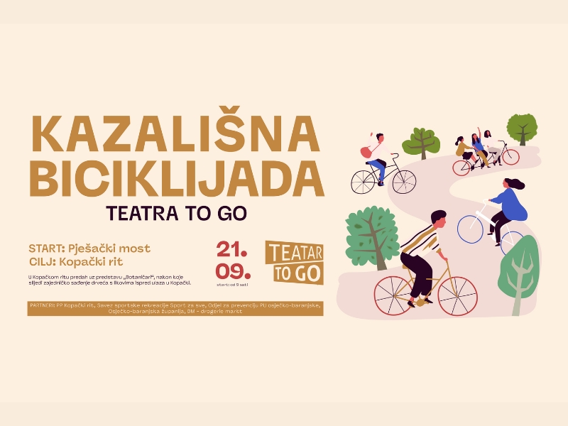 Kazališna biciklijada Teatra To Go